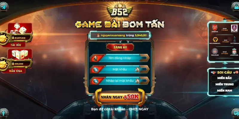 B52 Club – Cổng game xanh chín hàng đầu làng game Việt