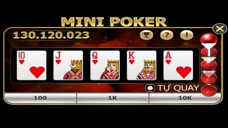 Những mẹo chơi mini poker cực kỳ hấp dẫn tại B52