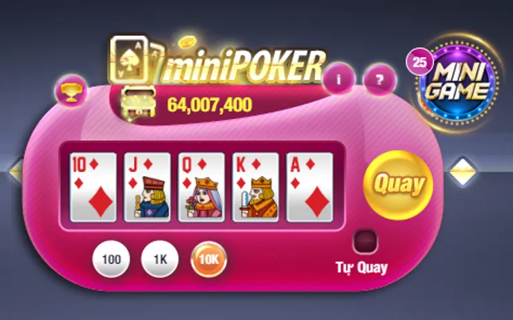 Giới thiệu khách quan về mini poker tại B52